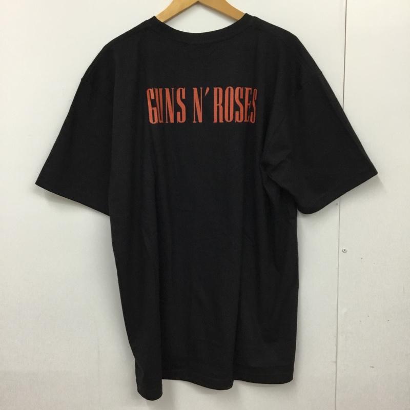 古着 USED Tシャツ 半袖 movie music バンドTシャツ プリントT GUNS N ROSES スカル XL プリント 黒 / ブラック /  メンズ USED 古着 中古 10092602