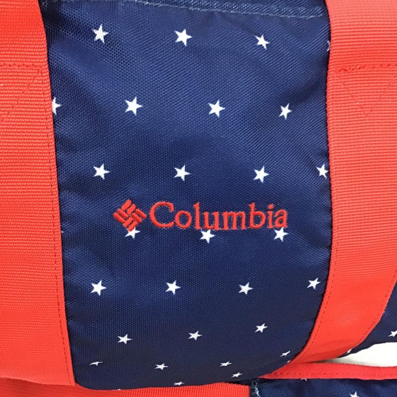 コロンビア Columbia ボストンバッグ ボストンバッグ ミニドラムバッグ PU1092 星 紺 / ネイビー / X 赤 / レッド / メンズ USED 古着 中古 10092615