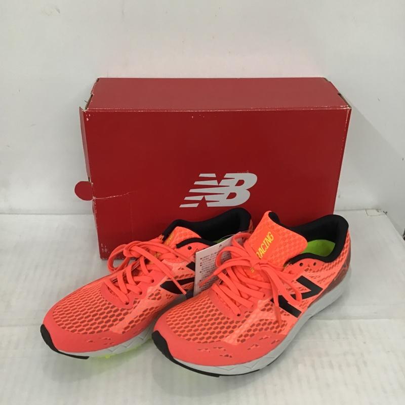 ニューバランス New Balance スニーカー スニーカー WHANZTT1 ランニングシューズ 23cm 箱有 23.0cm ロゴ、文字 橙 / オレンジ / X 黒 / ブラック / X 白 / ホワイト / レディース USED 古着 中古 10092616