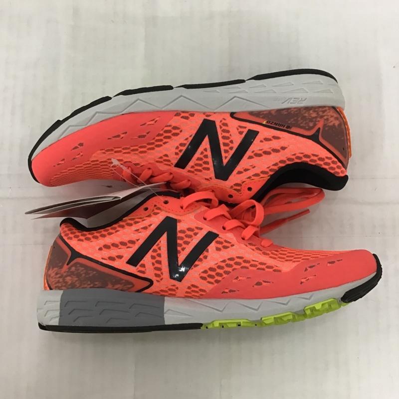 ニューバランス New Balance スニーカー スニーカー WHANZTT1 ランニングシューズ 23cm 箱有 23.0cm ロゴ、文字 橙 / オレンジ / X 黒 / ブラック / X 白 / ホワイト / レディース USED 古着 中古 10092616
