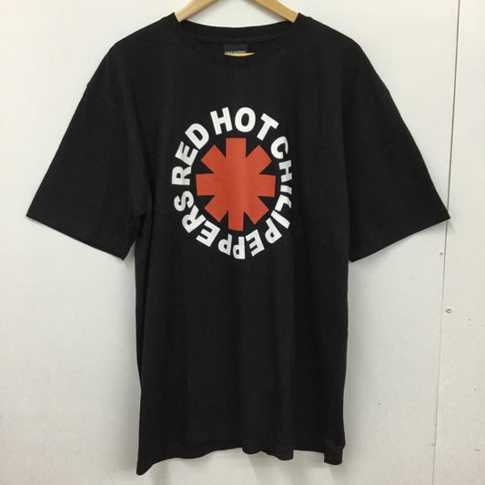 古着 USED Tシャツ 半袖 movie music バンドTシャツ プリントT RED HOT CHILI PEPPERS XL プリント 黒 / ブラック /  メンズ USED 古着 中古 10092618