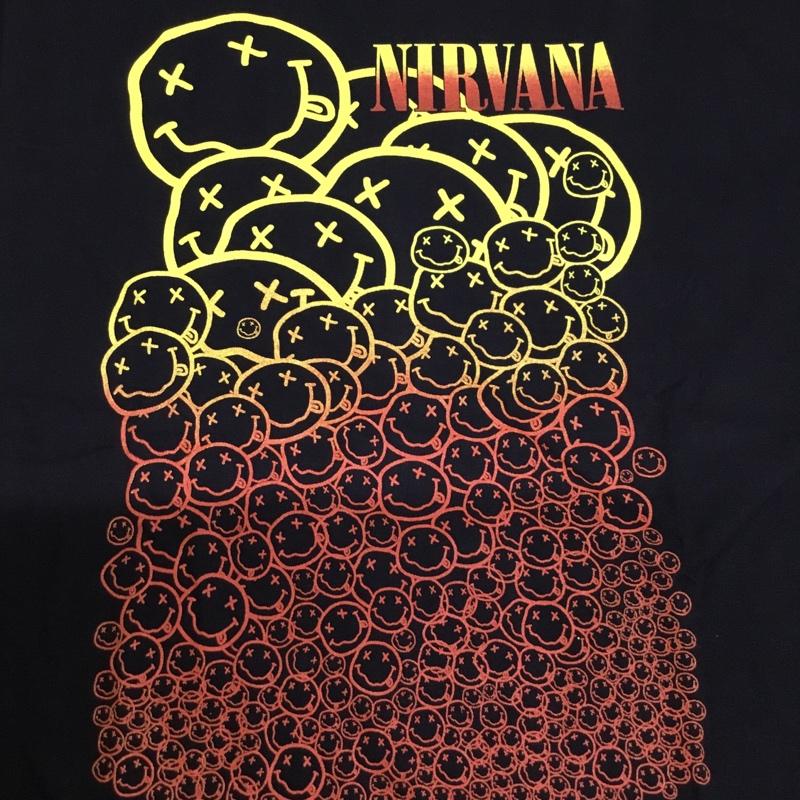 古着 USED Tシャツ 半袖 movie music バンドTシャツ プリントT ニルヴァーナ Nirvana XL プリント 黒 / ブラック /  メンズ USED 古着 中古 10092635