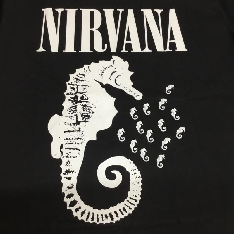 古着 USED Tシャツ 半袖 movie music バンドTシャツ プリントT NIRVANA XL プリント 黒 / ブラック /  メンズ USED 古着 中古 10092647