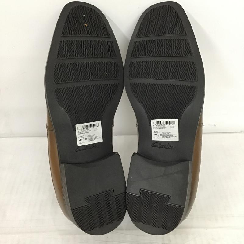 クラークス Clarks ローファー ローファー Tilden Free UK8 箱有 US:9 ロゴ、文字 茶 / ブラウン / メンズ USED 古着 中古 10092648