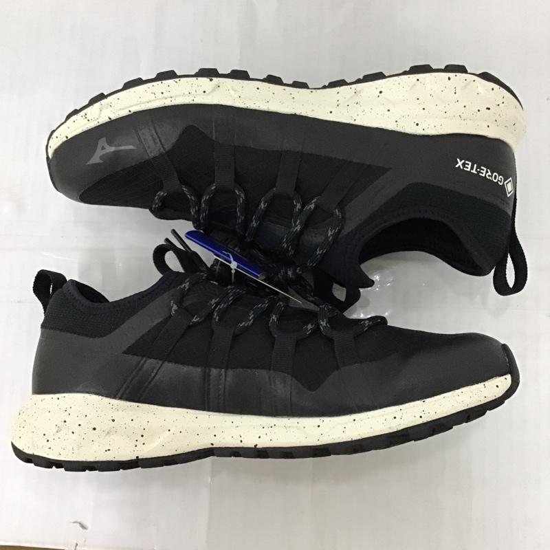 ミズノ MIZUNO スニーカー スニーカー B1GA220009 ウォーキングシューズ WAVE EVOKEGTX 26.5cm 箱有 26.5cm ロゴ、文字 黒 / ブラック / メンズ USED 古着 中古 10092669