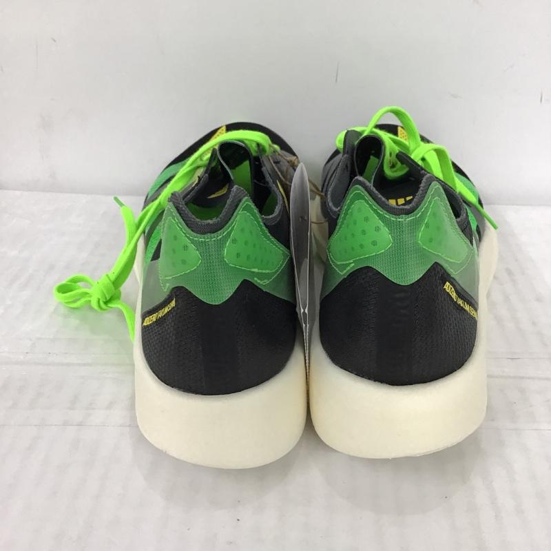 アディダス adidas スニーカー スニーカー GY8405 ADIZERO TAKUMI SEN 8 24.5cm 箱有 24.5cm ロゴ、文字 黒 / ブラック / X 薄緑 / ライトグリーン / X 白 / ホワイト / レディース USED 古着 中古 10092671