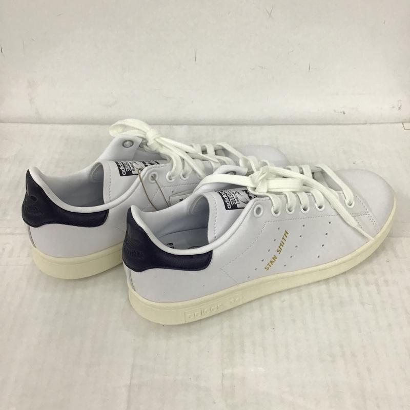 アディダス adidas スニーカー スニーカー FX5521 STAN SMITH 24cm 箱有 24.0cm ロゴ、文字 白 / ホワイト / X 紺 / ネイビー / レディース USED 古着 中古 10092699