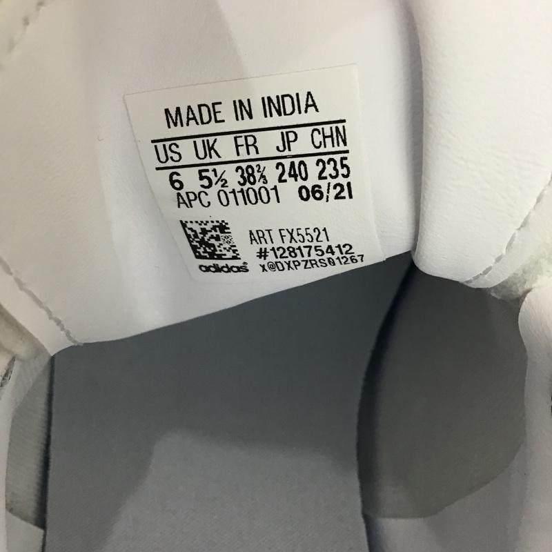アディダス adidas スニーカー スニーカー FX5521 STAN SMITH 24cm 箱有 24.0cm ロゴ、文字 白 / ホワイト / X 紺 / ネイビー / レディース USED 古着 中古 10092699