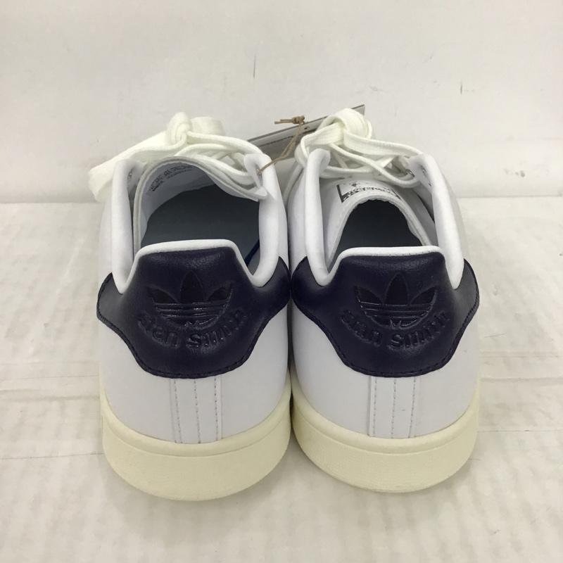 アディダス adidas スニーカー スニーカー FX5521 STAN SMITH 24cm 箱有 24.0cm ロゴ、文字 白 / ホワイト / X 紺 / ネイビー / レディース USED 古着 中古 10092699
