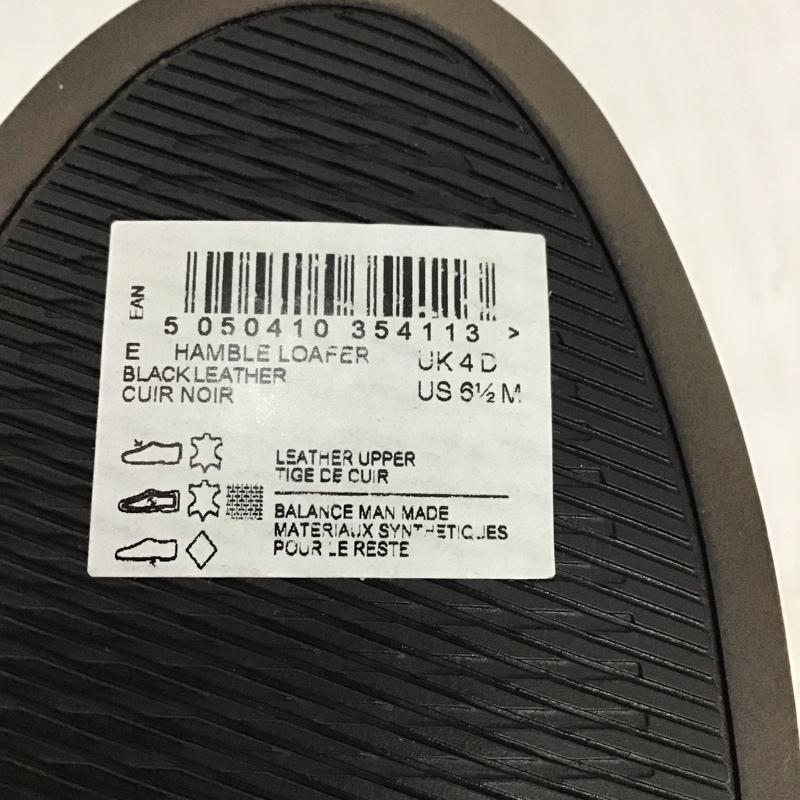 クラークス Clarks ローファー ローファー Hamble Loafer レザー UK4 箱有 無地 黒 / ブラック / レディース USED 古着 中古 10092700