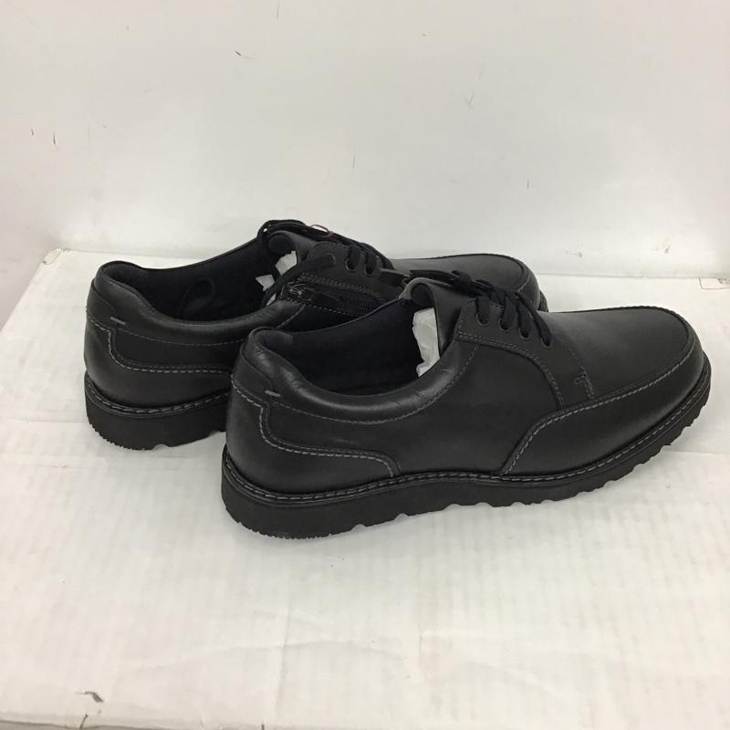 アシックス ASICS カジュアルシューズ カジュアルシューズ WP801T PEDALA レザー 28cm 箱有 28.0cm 無地 黒 / ブラック / メンズ USED 古着 中古 10092705