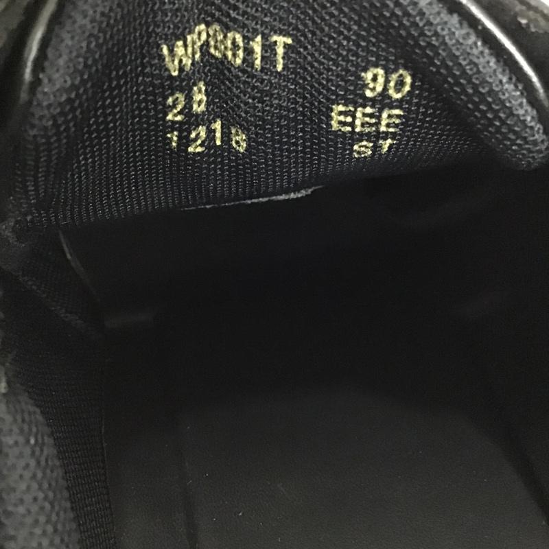 アシックス ASICS カジュアルシューズ カジュアルシューズ WP801T PEDALA レザー 28cm 箱有 28.0cm 無地 黒 / ブラック / メンズ USED 古着 中古 10092705