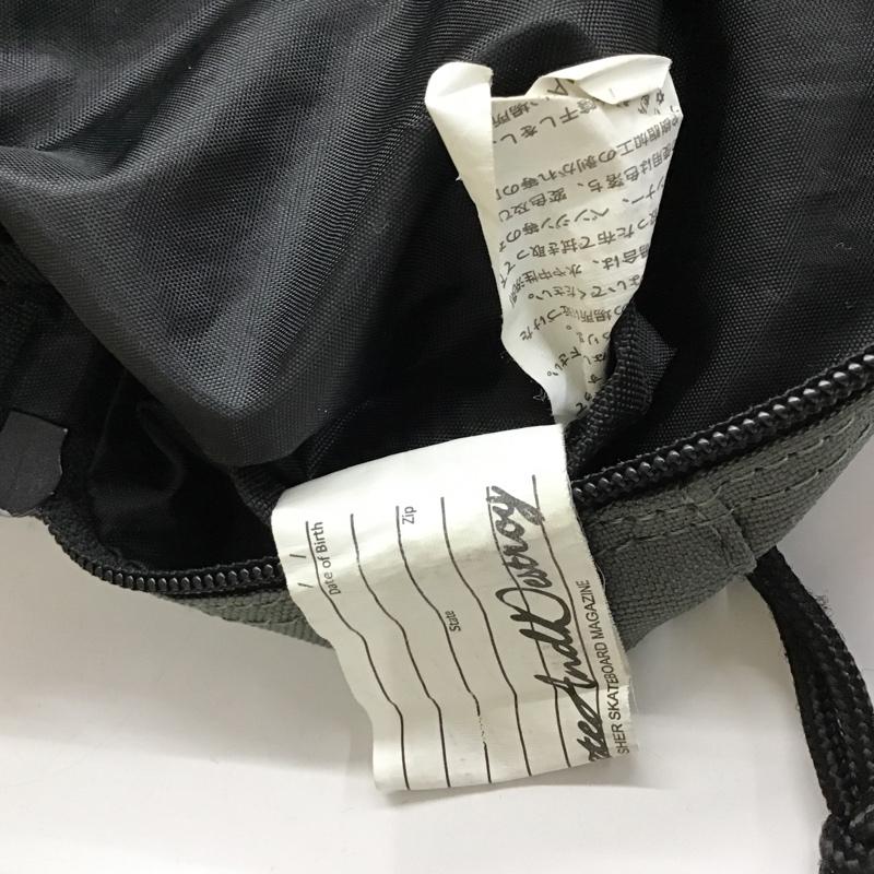 スラッシャー THRASHER ウエストバッグ ウエストバッグ ボディバッグ ウエストポーチ ロゴ、文字 ダークグレー / ダークグレー / X 黒 / ブラック / メンズ USED 古着 中古 10092708