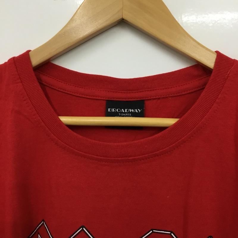 古着 USED Tシャツ 半袖 movie music バンドTシャツ プリントT AC/DC エーシー・ディーシー XL プリント X ロゴ、文字 赤 / レッド /  メンズ USED 古着 中古 10092716