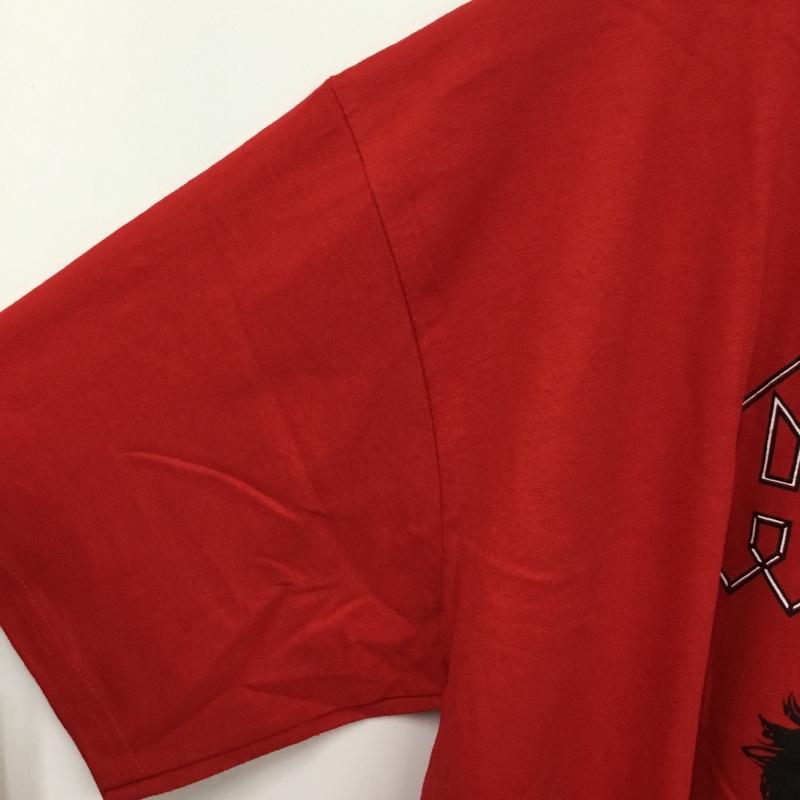 古着 USED Tシャツ 半袖 movie music バンドTシャツ プリントT AC/DC エーシー・ディーシー XL プリント X ロゴ、文字 赤 / レッド /  メンズ USED 古着 中古 10092716