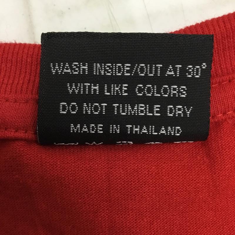 古着 USED Tシャツ 半袖 movie music バンドTシャツ プリントT AC/DC エーシー・ディーシー XL プリント X ロゴ、文字 赤 / レッド /  メンズ USED 古着 中古 10092716