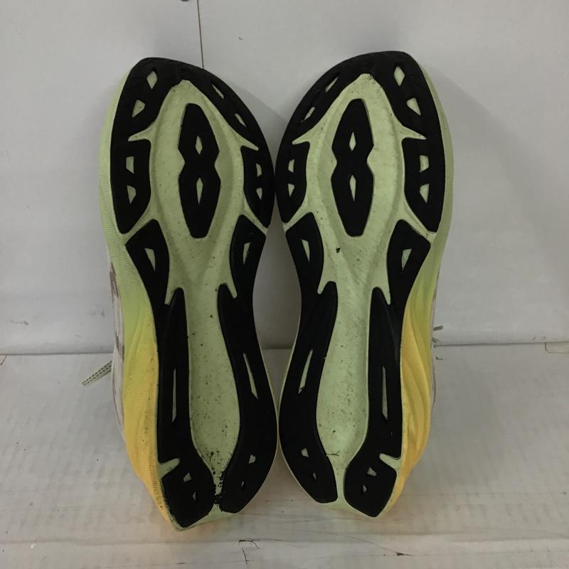 アシックス ASICS スニーカー スニーカー 1011B458-101 NOVABLAST 3 26.5cm 箱有 26.5cm ロゴ、文字 オフホワイト / オフホワイト / X 茶 / ブラウン / X 薄緑 / ライトグリーン / X 黄 / イエロー / メンズ USED 古着 中古 10092727