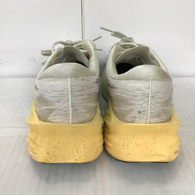 アシックス ASICS スニーカー スニーカー 1011B458-101 NOVABLAST 3 26.5cm 箱有 26.5cm ロゴ、文字 オフホワイト / オフホワイト / X 茶 / ブラウン / X 薄緑 / ライトグリーン / X 黄 / イエロー / メンズ USED 古着 中古 10092727