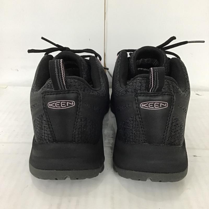 キーン KEEN スニーカー スニーカー 1022345 TERRADORA II WP 25cm 箱有 25.0cm ロゴ、文字 黒 / ブラック / X 桃 / ピンク / レディース USED 古着 中古 10092731