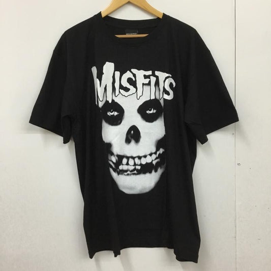 古着 USED Tシャツ 半袖 movie music バンドTシャツ プリントT misfits ミスフィッツ XL 無地 X プリント X ロゴ、文字 黒 / ブラック /  メンズ USED 古着 中古 10092743