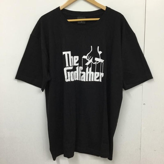 古着 USED Tシャツ 半袖 movie music バンドTシャツ プリントT ゴッドファーザー The Godfather 映画 XL プリント X ロゴ、文字 黒 / ブラック /  メンズ USED 古着 中古 10092769