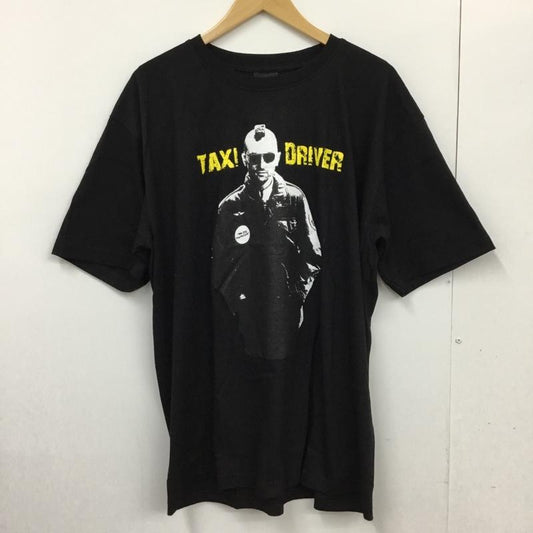 古着 USED Tシャツ 半袖 movie music バンドTシャツ プリントT TAXI DRIVER タクシードライバー アメリカ映画 XL ロゴ、文字 X プリント 黒 / ブラック /  メンズ USED 古着 中古 10092784
