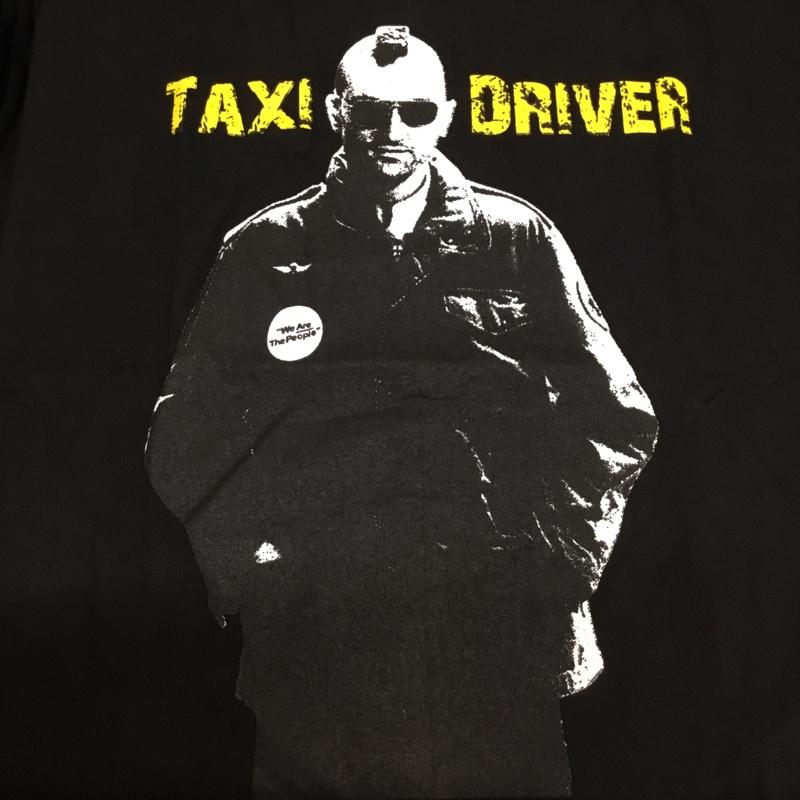古着 USED Tシャツ 半袖 movie music バンドTシャツ プリントT TAXI DRIVER タクシードライバー アメリカ映画 XL ロゴ、文字 X プリント 黒 / ブラック / メンズ USED 古着 中古 10092784