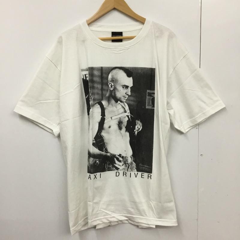 古着 USED Tシャツ 半袖 movie music バンドTシャツ プリントT TAXI DRIVER タクシードライバー アメリカ映画 XL ロゴ、文字 X プリント 白 / ホワイト / メンズ USED 古着 中古 10092789