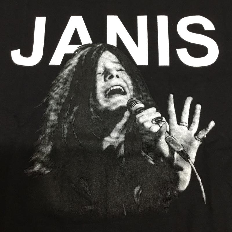 古着 USED Tシャツ 半袖 movie music バンドTシャツ プリントT Janis Lyn Joplin ジャニス・リン・ジョプリン XL ロゴ、文字 X プリント 黒 / ブラック / メンズ USED 古着 中古 10092794