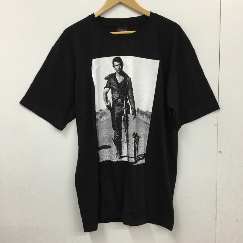 古着 USED Tシャツ 半袖 movie music バンドTシャツ プリントT XL 無地 X ロゴ、文字 X プリント 黒 / ブラック / メンズ USED 古着 中古 10092818