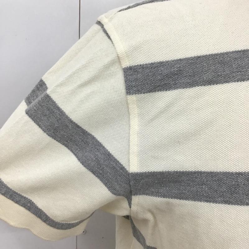 トミーヒルフィガー TOMMY HILFIGER ポロシャツ 半袖 XS ボーダー柄 マルチカラー / マルチカラー / メンズ USED 古着 中古 10092819