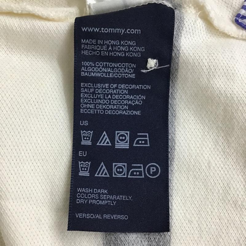 トミーヒルフィガー TOMMY HILFIGER ポロシャツ 半袖 XS ボーダー柄 マルチカラー / マルチカラー / メンズ USED 古着 中古 10092819