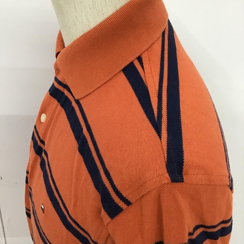 トミーヒルフィガー TOMMY HILFIGER ポロシャツ 半袖 XS ボーダー柄 マルチカラー / マルチカラー / メンズ USED 古着 中古 10092820