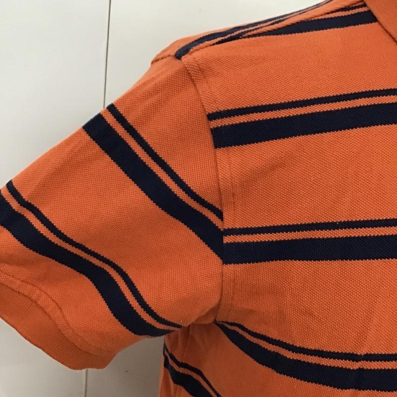 トミーヒルフィガー TOMMY HILFIGER ポロシャツ 半袖 XS ボーダー柄 マルチカラー / マルチカラー / メンズ USED 古着 中古 10092820
