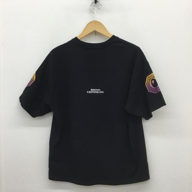 アベイシングエイプ A BATHING APE Tシャツ 半袖 FREE ロゴ、文字 黒 / ブラック / メンズ USED 古着 中古 10092844