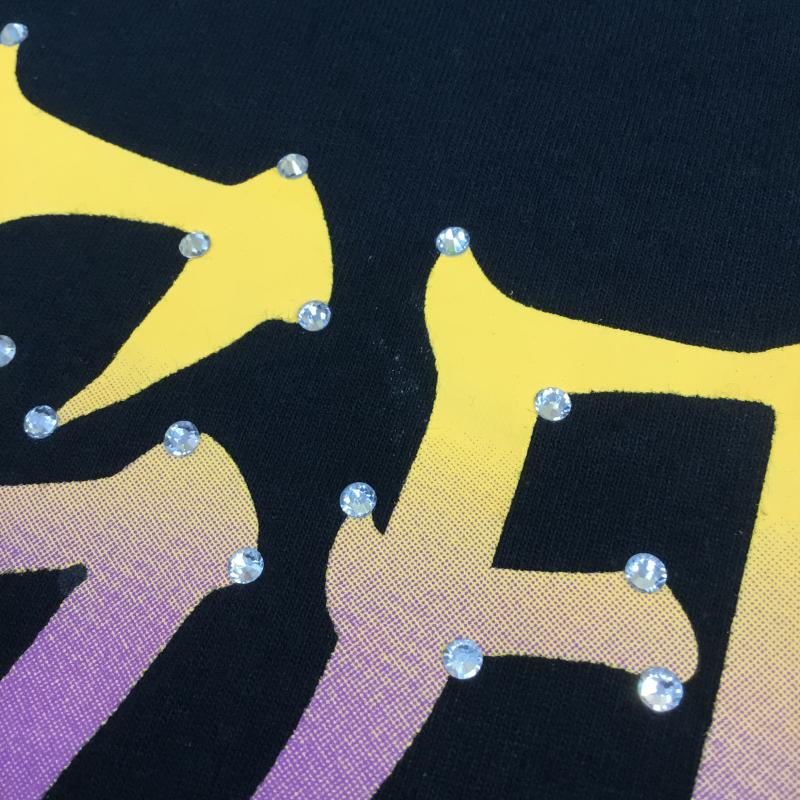 アベイシングエイプ A BATHING APE Tシャツ 半袖 FREE ロゴ、文字 黒 / ブラック / メンズ USED 古着 中古 10092844