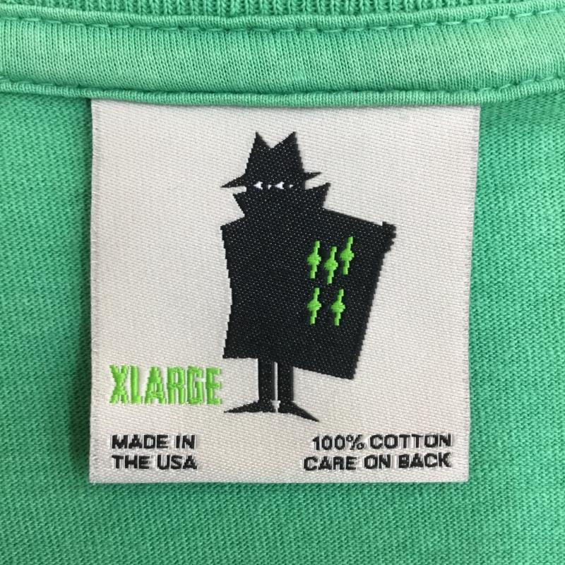 リアルバッドマン REAL BAD MAN Tシャツ 半袖 USED加工 XL プリント 緑 / グリーン / メンズ USED 古着 中古 10092848