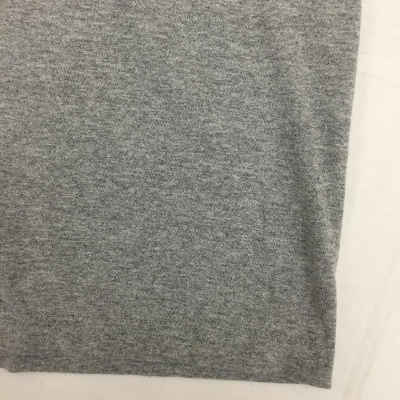 ビーバー BEAVER Tシャツ 長袖 KAN カン XL ロゴ、文字 灰 / グレー / メンズ USED 古着 中古 10092849