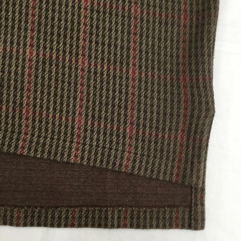 ポロバイラルフローレン Polo by RALPH LAUREN ポロシャツ 半袖 M チェック 茶 / ブラウン / メンズ USED 古着 中古 10092854