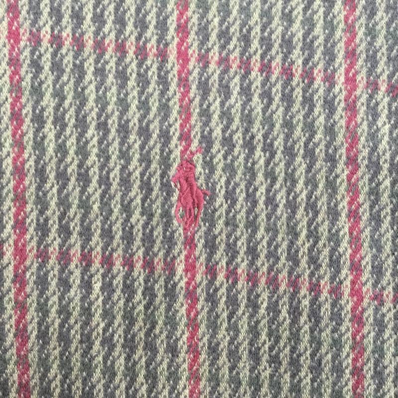 ポロバイラルフローレン Polo by RALPH LAUREN ポロシャツ 半袖 M チェック 茶 / ブラウン / メンズ USED 古着 中古 10092854