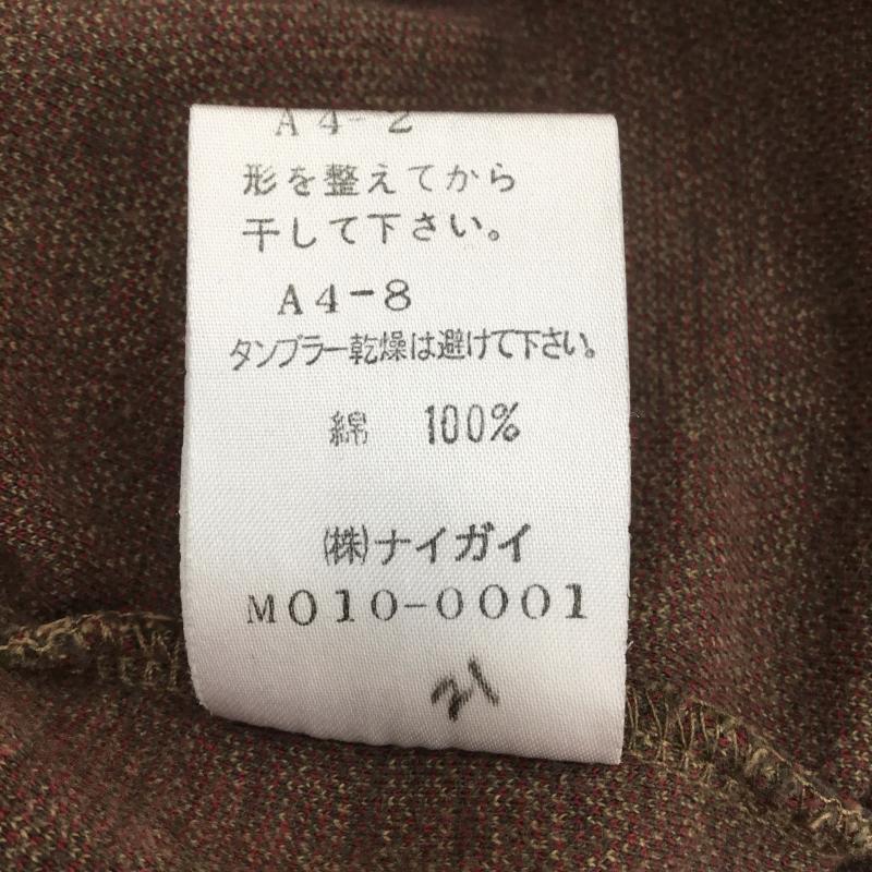 ポロバイラルフローレン Polo by RALPH LAUREN ポロシャツ 半袖 M チェック 茶 / ブラウン / メンズ USED 古着 中古 10092854