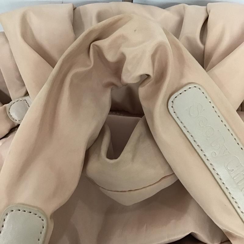 シーバイクロエ SEE BY CHLOE ハンドバッグ ハンドバッグ 01-15-82-65 JOYRIDER 無地 桃 / ピンク / レディース USED 古着 中古 10092864