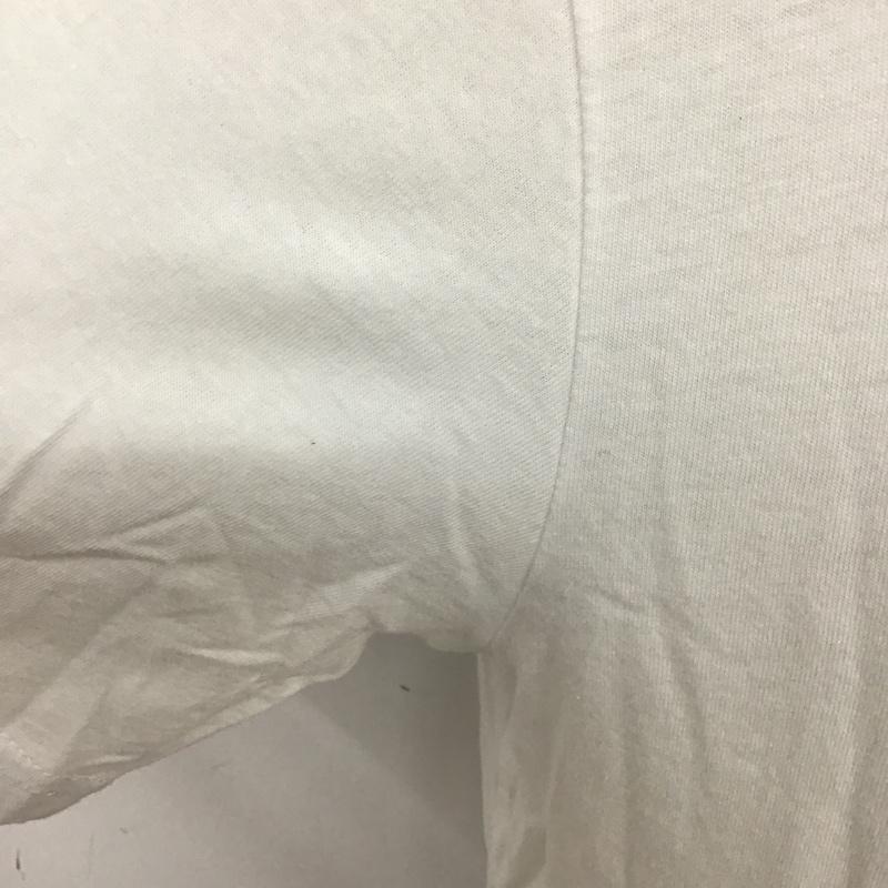 サタデーズサーフニューヨークシティー SATURDAYS SURF NYC Tシャツ 半袖 クルーネック S ロゴ、文字 白 / ホワイト / メンズ USED 古着 中古 10092880