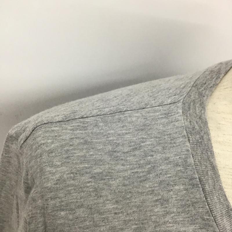 メゾン マルジェラ Maison Margiela Tシャツ 半袖 胸ポケット 44 無地 灰 / グレー / メンズ USED 古着 中古 10092886