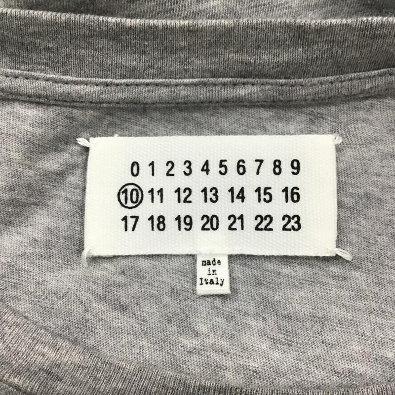 メゾン マルジェラ Maison Margiela Tシャツ 半袖 胸ポケット 44 無地 灰 / グレー / メンズ USED 古着 中古 10092886