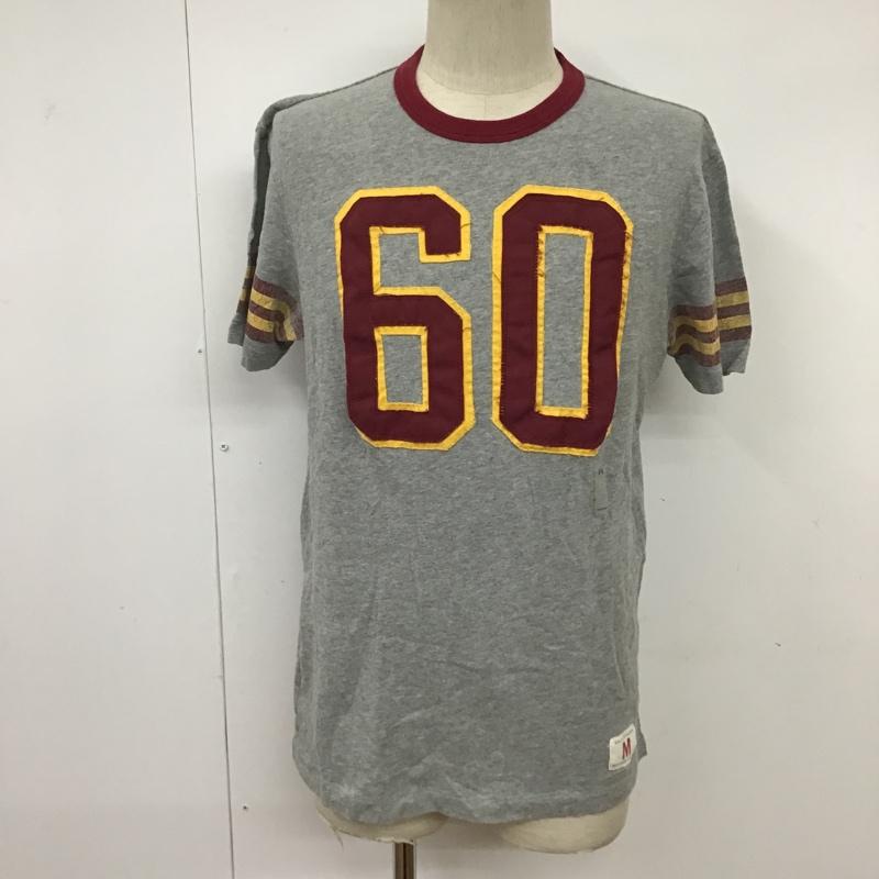 アバクロンビーアンドフィッチ ABERCROMBIE&FITCH Tシャツ 半袖 ナンバリングTee M ワンポイント 灰 / グレー / X えんじ / ワインレッド / X 橙 / オレンジ / メンズ USED 古着 中古 10092919