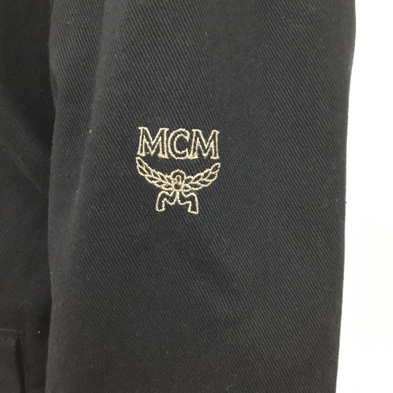 エムシーエム MCM ジャケット、上着 ジャンパー、ブルゾン ボアジャケット フライトジャケット ジップアップジャケット M 無地 黒 / ブラック / レディース USED 古着 中古 10092957