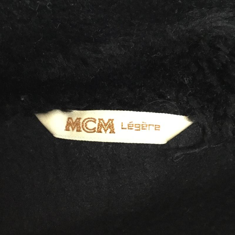 エムシーエム MCM ジャケット、上着 ジャンパー、ブルゾン ボアジャケット フライトジャケット ジップアップジャケット M 無地 黒 / ブラック / レディース USED 古着 中古 10092957