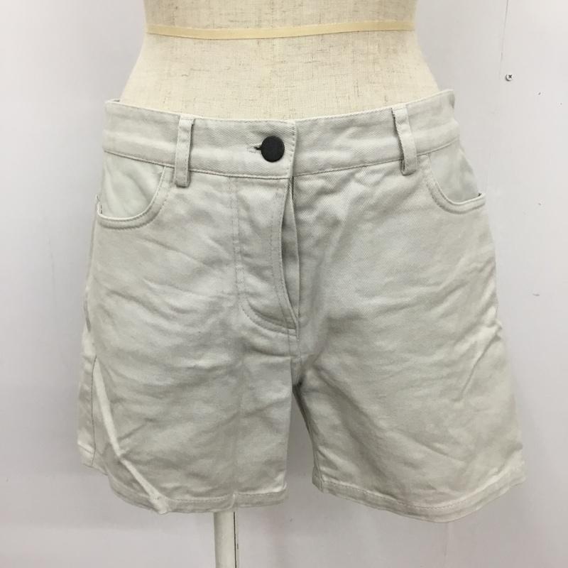 アレキサンダーワン ALEXANDER WANG パンツ ショートパンツ 1552-343-0052 デニムショートパンツ カジュアルパンツ FREE 無地 オフホワイト / オフホワイト / レディース USED 古着 中古 10092974