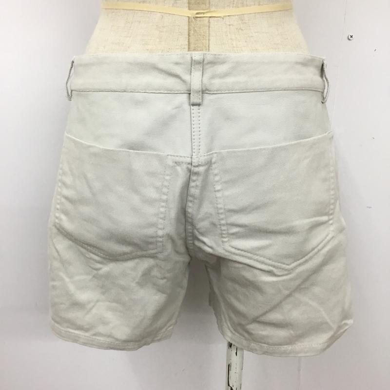 アレキサンダーワン ALEXANDER WANG パンツ ショートパンツ 1552-343-0052 デニムショートパンツ カジュアルパンツ FREE 無地 オフホワイト / オフホワイト / レディース USED 古着 中古 10092974